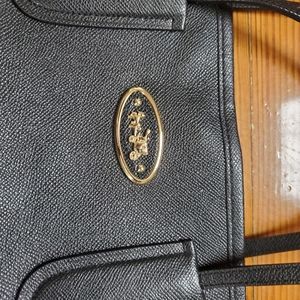 Coach tote style bag & wallet